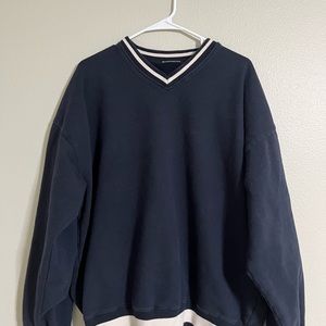 Navy Brandy Melville Sweatshirt